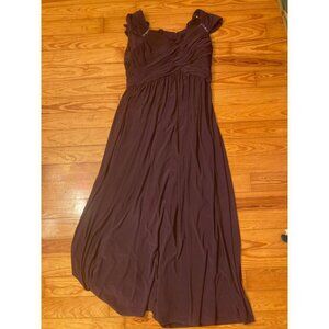 Patra Purple Maxi Evening Gown